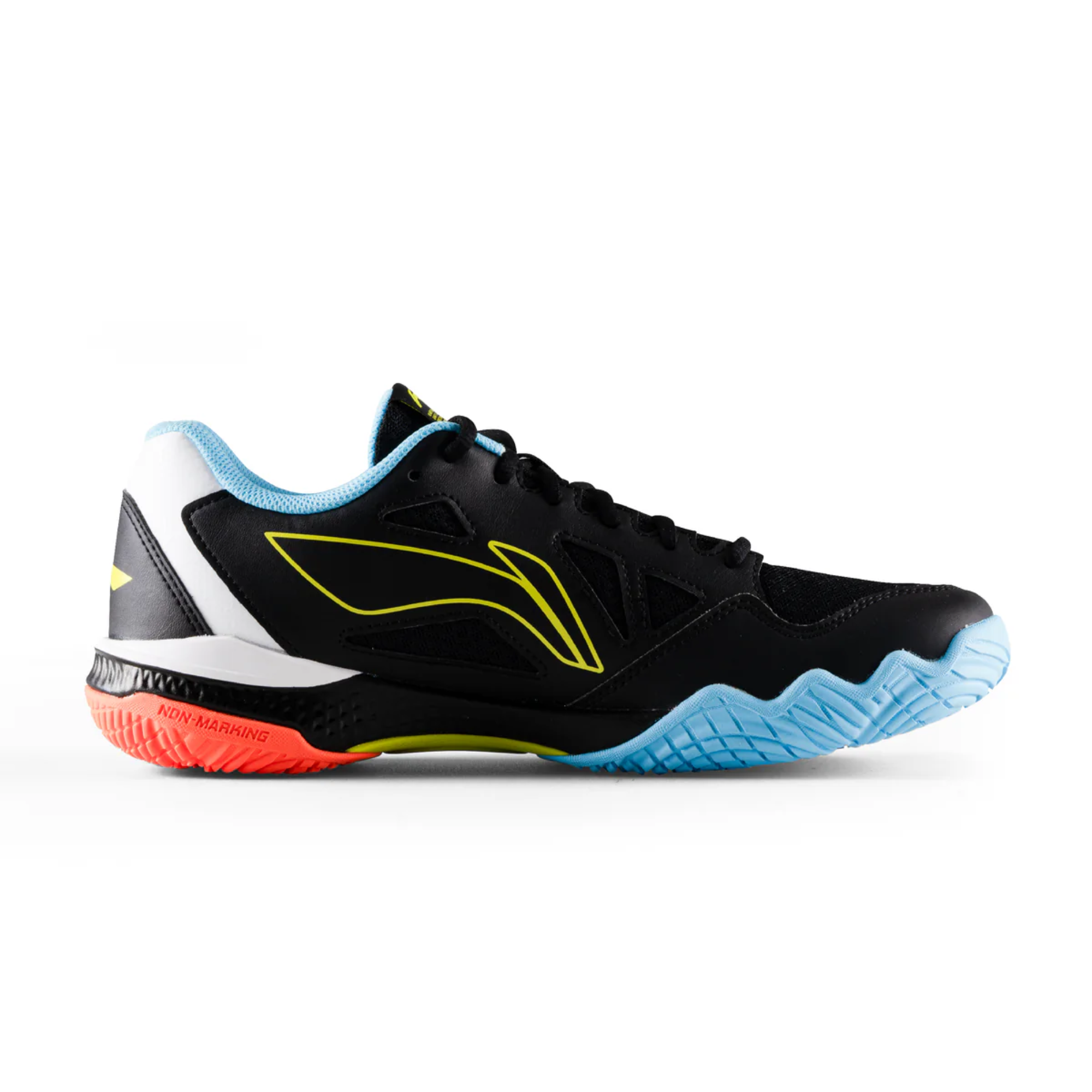 Li-Ning Halberd Strike Black/Standard White Badminton Shoes - Image 3