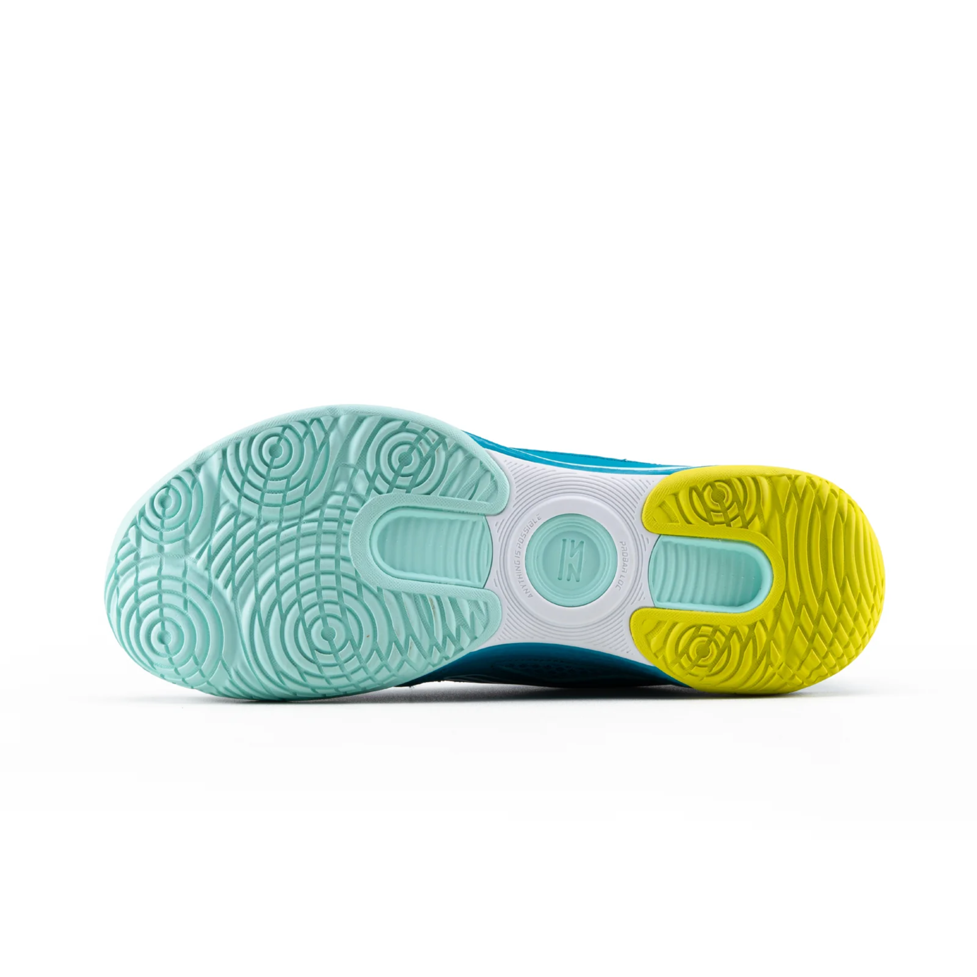 Li-Ning Halberd Strike Blue Jade/Floating Green Badminton Shoes - Image 3