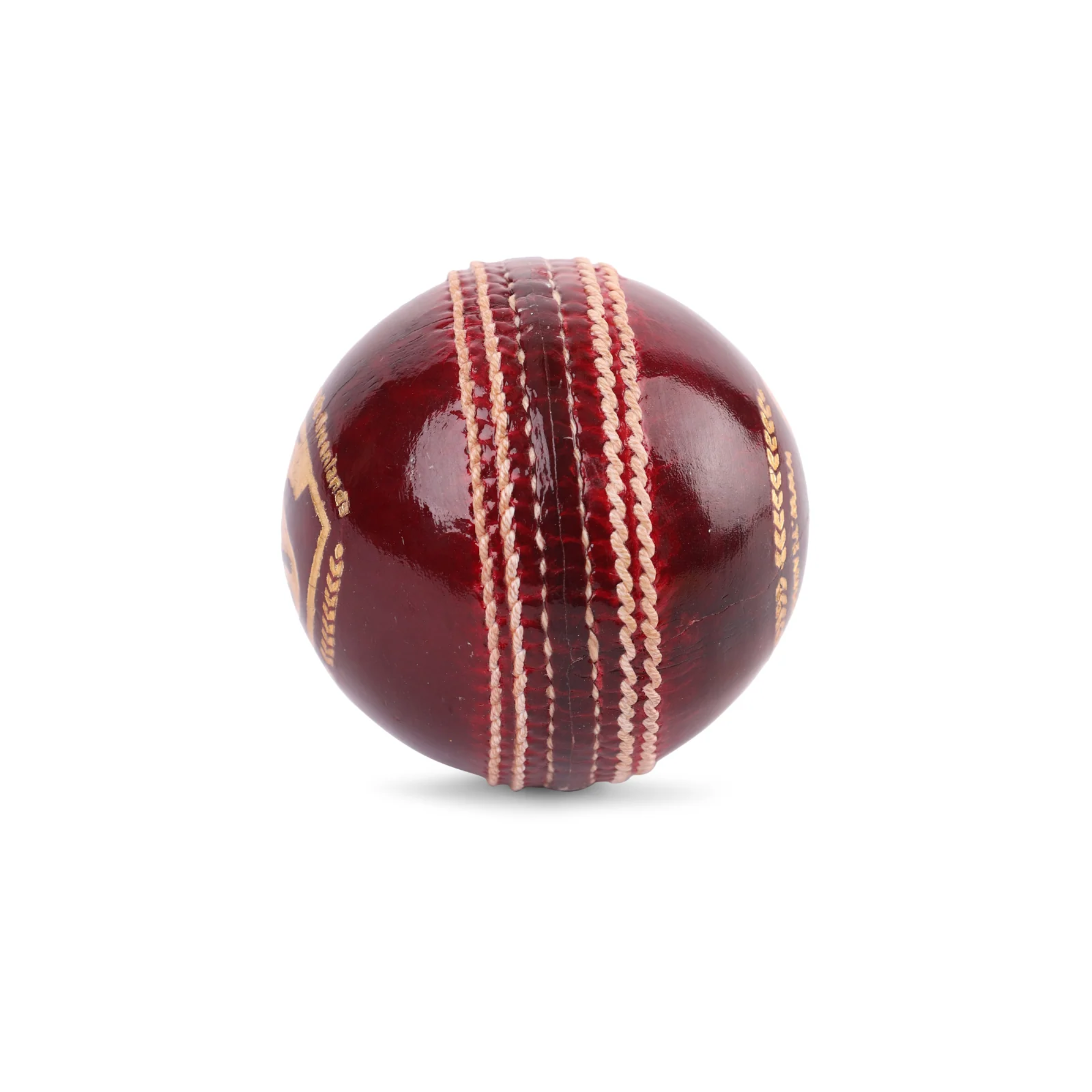 SG Club Red Cricket Leather Ball - Image 2