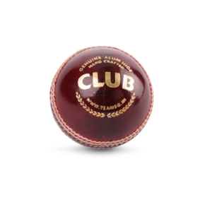 SG Club Red Cricket Leather Ball